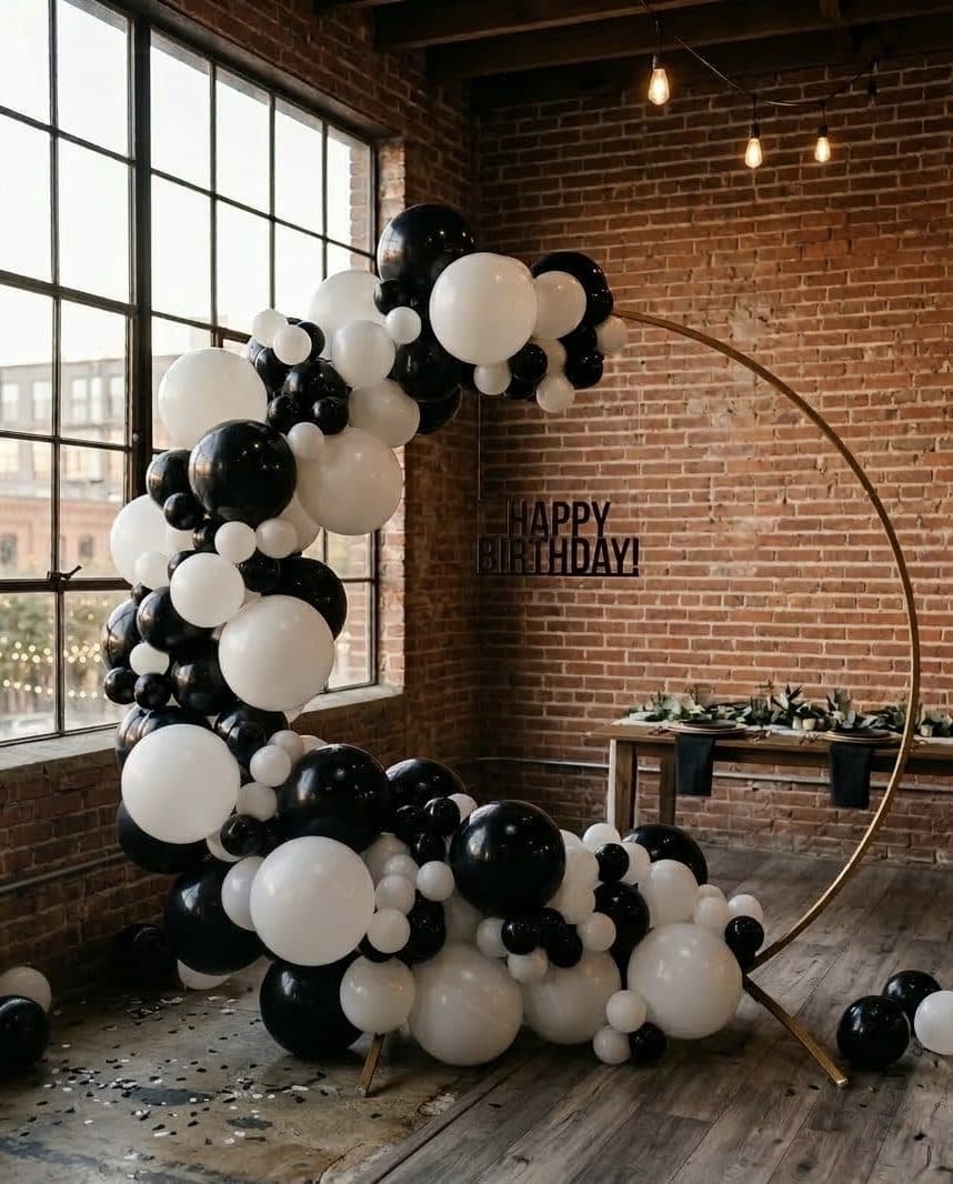 Фотозоны из шаров в Минске — фото 1