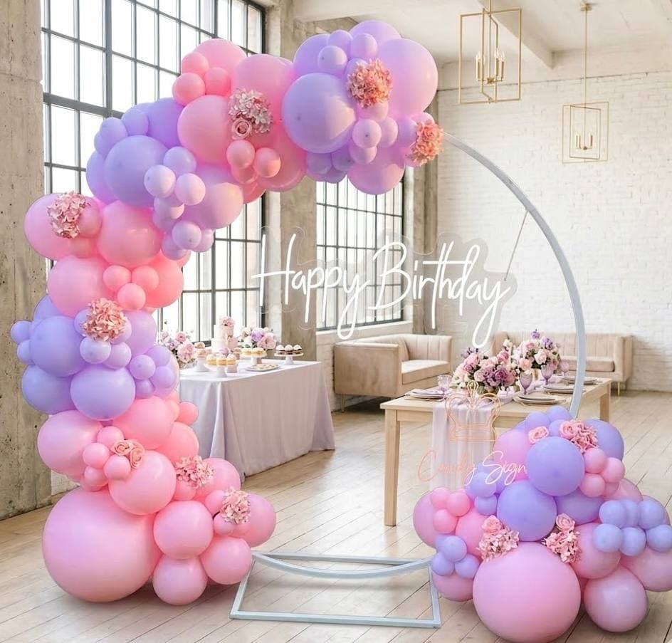 Фотозоны из шаров на праздник в Минске