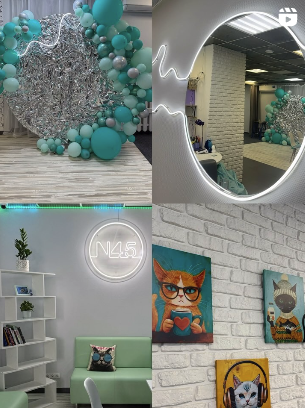Фотозона и интерьер пространства Kidsevent